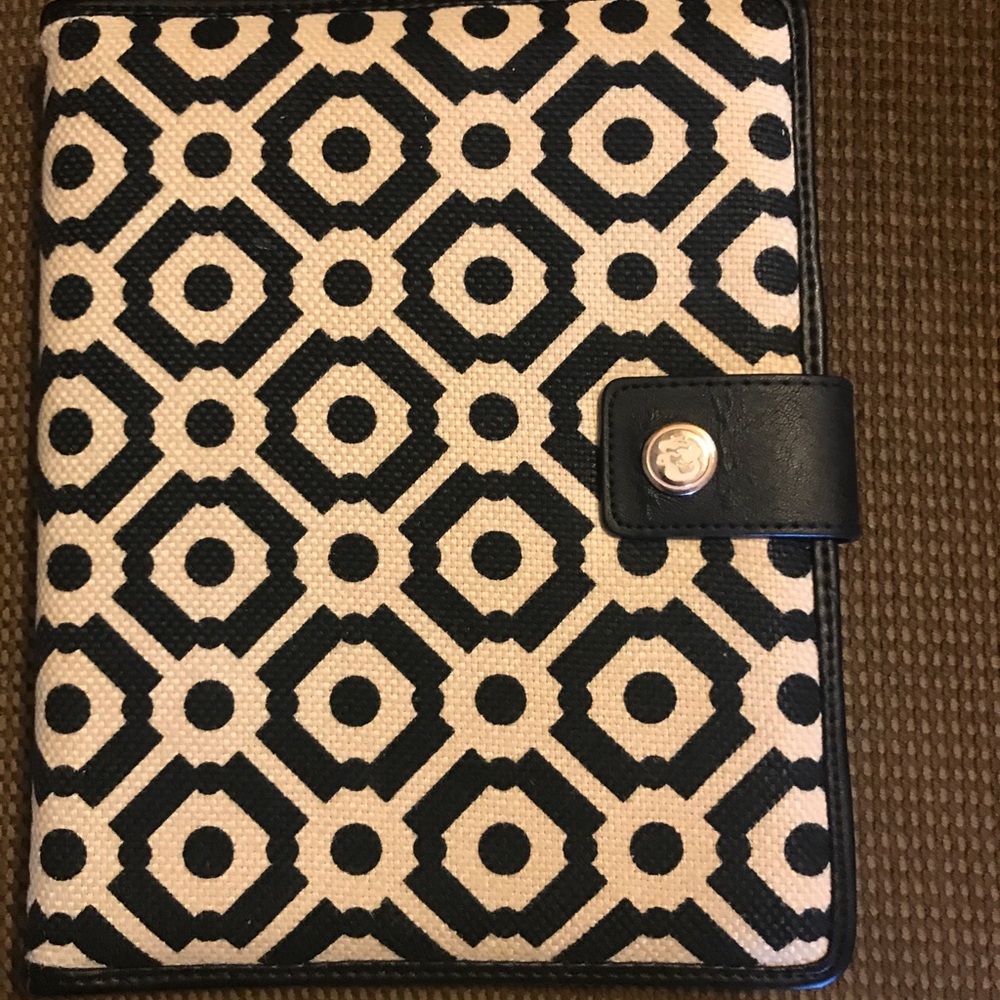 Spartina Black and Cream iPad case